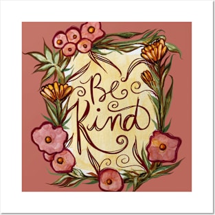 Be Kind Posters and Art